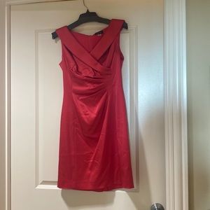 Tahari pink party dress, sz 6